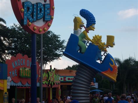 Simpsons Ride Universal by vicky987654321 on DeviantArt