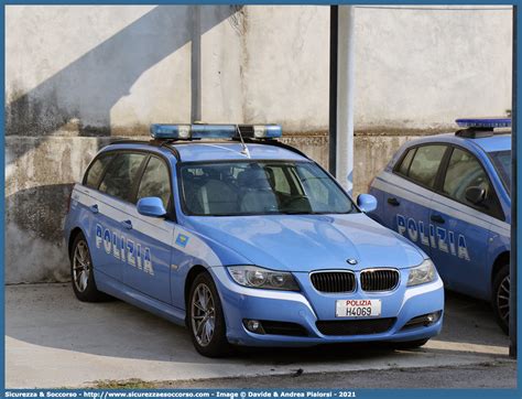 Bmw Serie 3 E90 Touring Polizia H4069 Album Foto