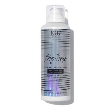 Igk Hair Big Time Volume Mousse Space Nk