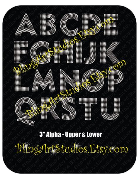 3 Iron On Alphabet Transfers Custom Transfer Iron On Etsy Lettering