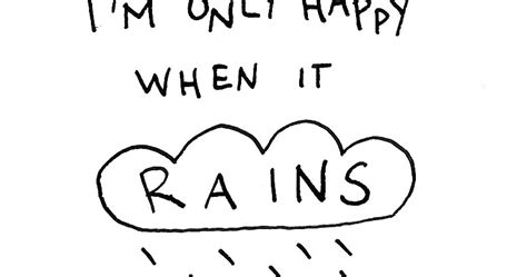 Sketchbook 365 Song 67 Only Happy When It Rains