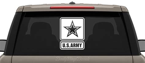 Us Army Vinyl Decal Apply To Cars Trucks Windows Laptops Etc United