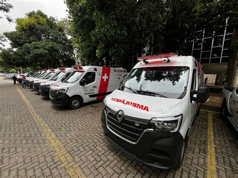 Governo Do Piauí Entrega 10 Novas Ambulâncias Para Hospitais Da Rede