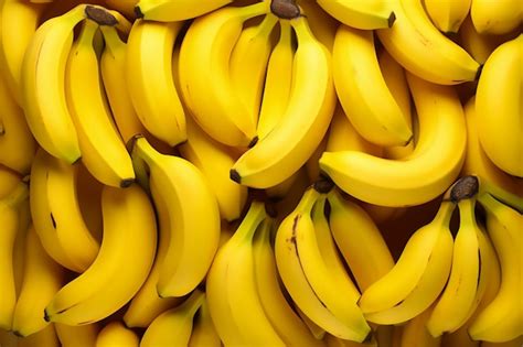 Premium Ai Image Bunch Of Bananas Background