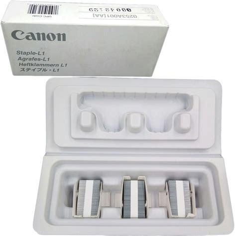 Original Canon L1 Staple Cartridge Box Of 3 0253A001AA Canon