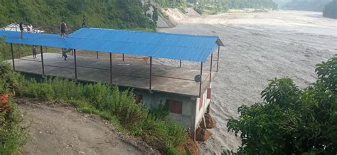 Flood Sweeps Away 60 Houses And Sheds Bahunepati Bridge At Risk