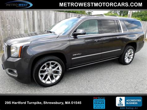 Used Gmc Yukon Xl Denali Awd For Sale Metro West