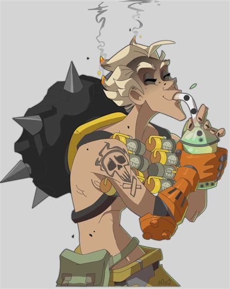 Pin On Junkrat Overwatch Comic Overwatch Overwatch Fan Art