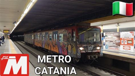 Catania Metro Metropolitana Di Catania 2022 YouTube