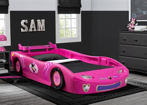 Disney Minnie Mouse Car Twin Bed By Delta Children