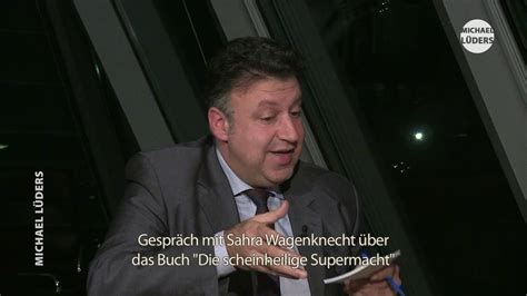 Michael Lüders im Gespräch mit Sahra Wagenknecht über das Buch