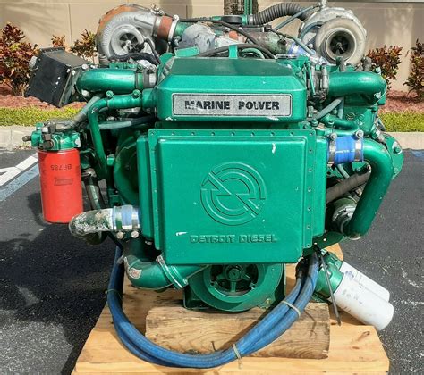 Detroit Diesel 8v92ta Ddec Ii Marine Diesel Engine 760hp Inboard