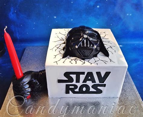 Darth Vader Cake Decorated Cake By Mania M Cakesdecor