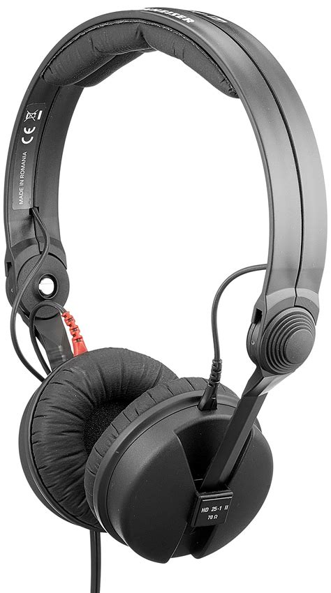 Sennheiser HD25 1 II Basic Edition Casque professionnel Câble droit 1 5