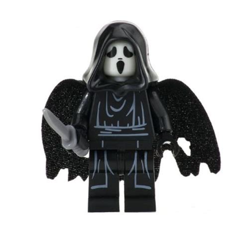 Custom Scream Ghostface Mini Figure To Fit Well Known Brand Uk Seller