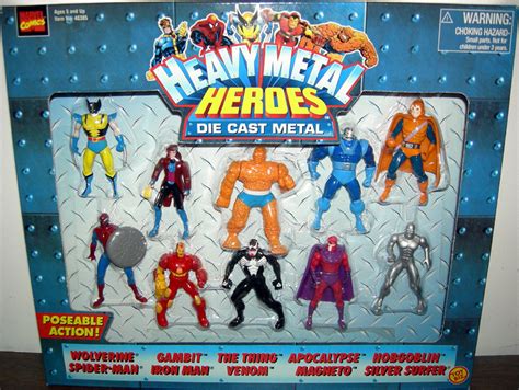 Heavy Metal Heroes Die Cast 10-Pack action figures