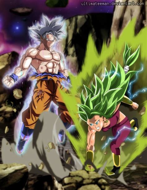 Goku Vs Kefla Ssj 3 Dragon Ball Z Dragon Ball Super Goku Dragon Ball Artwork Vegeta Goku Vs