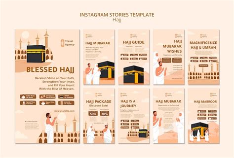 Free Psd Hajj Template Design