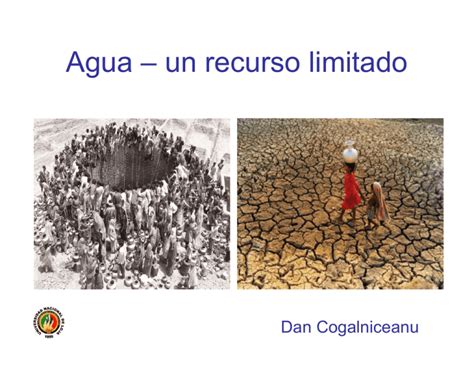 Agua Un Recurso Limitado