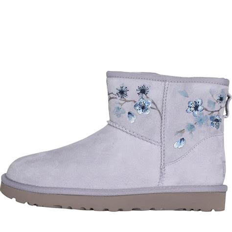 Ugg Bottes ® Classic Mini Blossom Femme Lilas