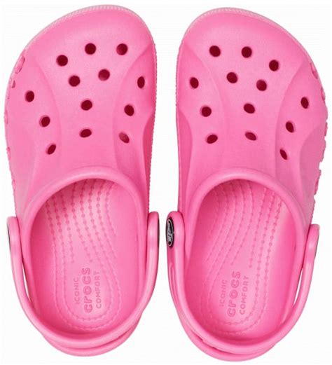 Crocs Sabots Enfants Baya Clog K Neon Magenta Taille Jardiland