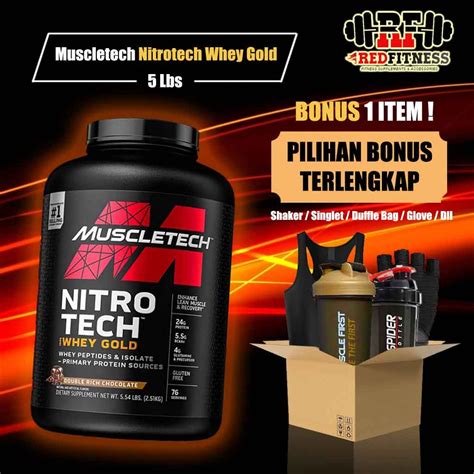 Jual Muscletech Nitrotech Whey Gold Lbs Lbs Lb Lb Bpom Shopee