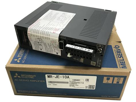 New Mitsubishi Servo Amplifier Mr Je 10a