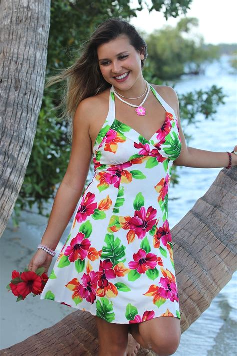 Plus Size Tropical Dresses