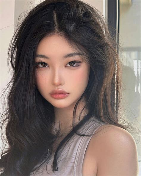 Lllu1s On Instagram “⁄⁄ ⁄ ⁄ω⁄ ⁄ ⁄⁄ Did U Know Me From Which Picture” Asian Makeup Looks