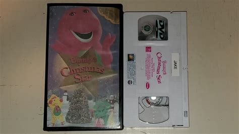 Opening To Barney S Christmas Star 2002 VHS YouTube