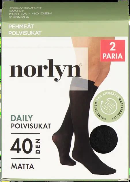 Norlyn Daily Pack Den Polvisukat Sokos Verkkokauppa