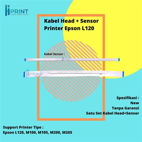 Jual Kabel Head Kabel Sensor Printer Epson L120 Cable Flexible Epson