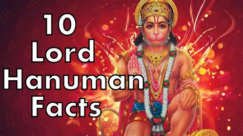 10 Unknown Facts About Lord Hanuman YouTube