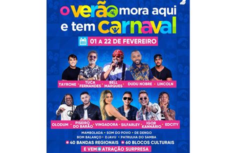 Porto Seguro Divulga As Primeiras Atra Es Do Carnaval Belmontenews