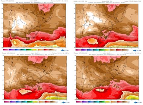 Perigoso Sistema De Tempestades De Chuva E Vento Na Metade Da Semana