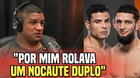 VIROU RIVAL GILBERT DURINHO TORCE POR NOCAUTE DUPLO EM LUTA DE