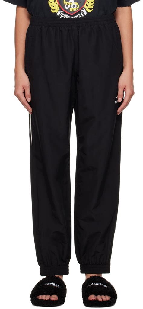 Balenciaga Black 3B Sports Icon Track Pants Balenciaga