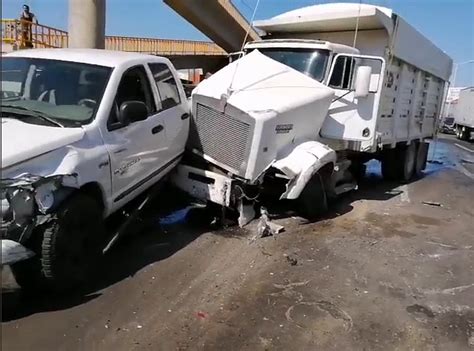 Carambola En La Carretera Silao Irapuato Guanajuato Deja Seis Lesionados