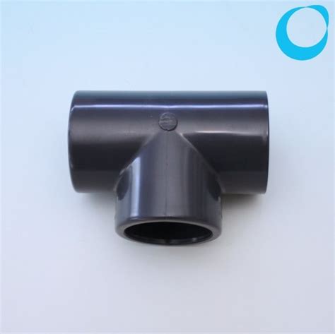 Pvc Tee 50mm Plumbing T Connector Grey T Piece Fitting