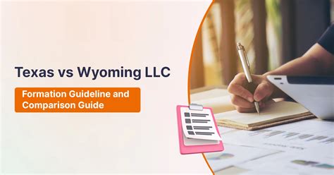 Texas Vs Wyoming LLC Formation Guideline And Comparison