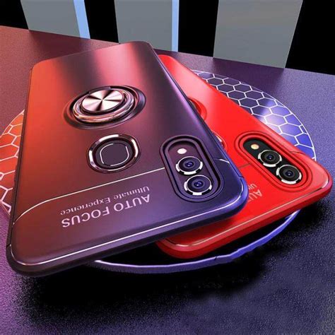 For Huawei Nova Y71 Y70 case Finger Ring Holder soft Phone Housing 360 ...