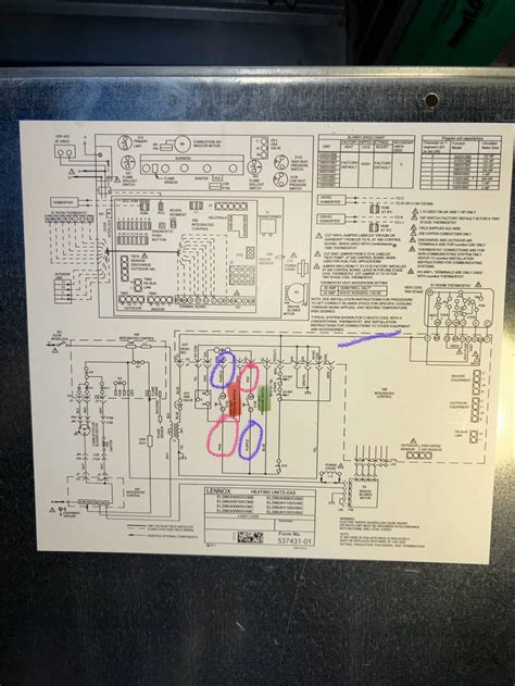 Lennox 96 Furnace Pressure Switch Fault And Schematic Diagram Home