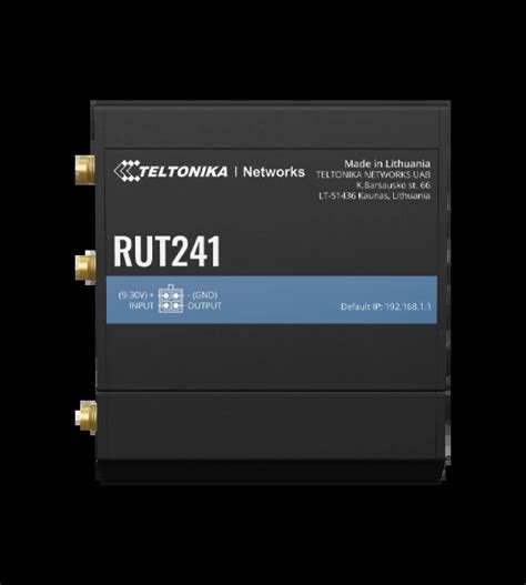 Teltonika Industrial Cellular Router RUT241 NAS STORE