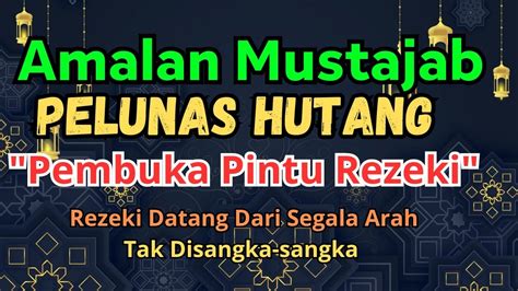 Tulis Hajat Anda Jangan Kaget Kalau Ini Terjadi Dzikir Pembawa Rezeki