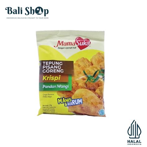 Mamasuka Tepung Pisang Goreng Pandan Wangi Gr Bali Shop Uk