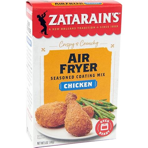 Zatarain S Air Fryer Chicken Seasoned Coating Mix 5 Oz Everything Else