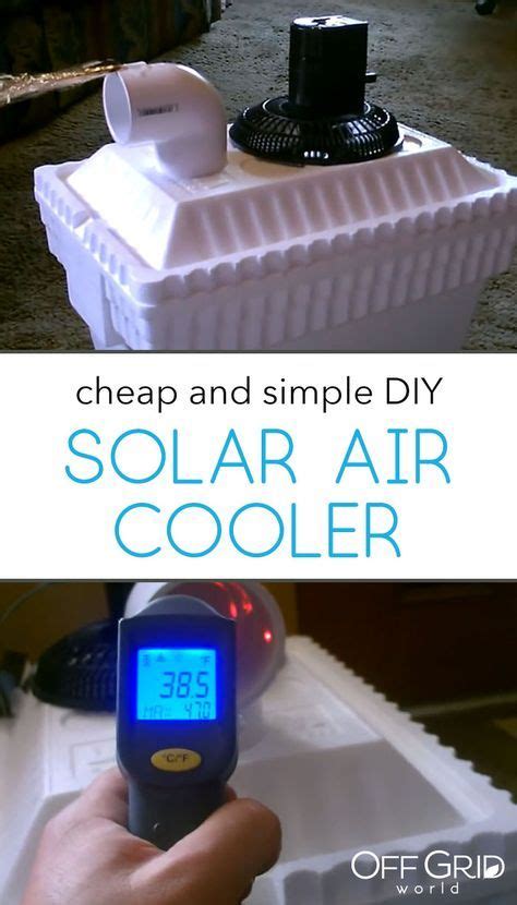 DIY Solar Powered Air Cooler for $15 | Diy solar, Solar power diy, Diy ...