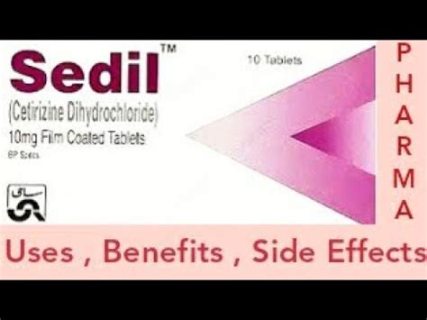 Sedil Tablet Uses In Urdu YouTube