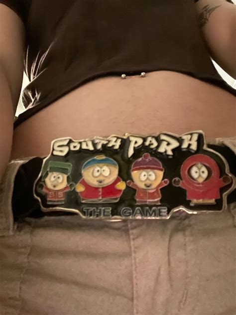 South park belt buckle hell yea – Artofit