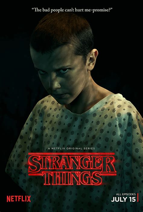 Season 1 Character Portrait Eleven Stranger Things Photo